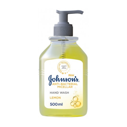 غسول يدين جونسون  ليمون ضد البكتيريا 500 مل