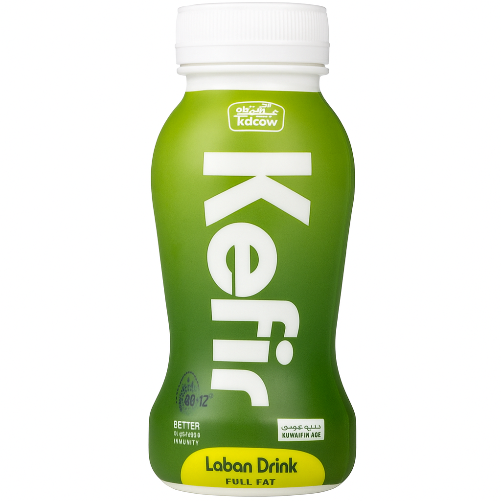 لبن كفير كامل الدسم بروباتيك 200 مل كي دي كاو