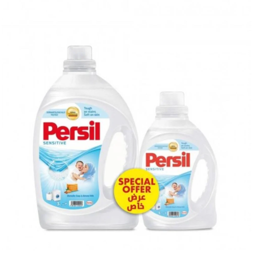 برسيل جل للبشرة الحساسة 3 لتر +1لتر مجانا