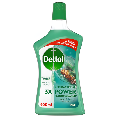 ديتول منظف الأرضيات القوي المضاد للبكتيريا برائحة الصنوبر 900مل