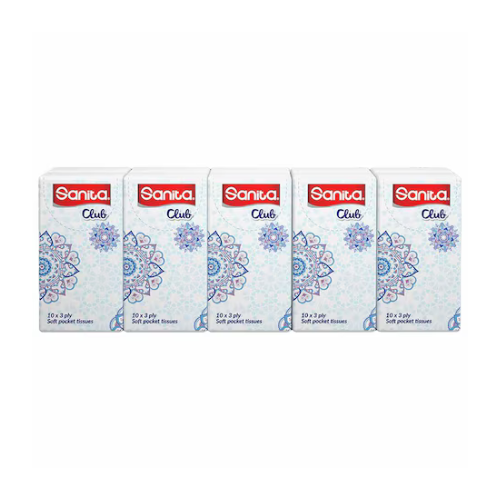 محارم كلوب جيب سانيتا 10 حبة