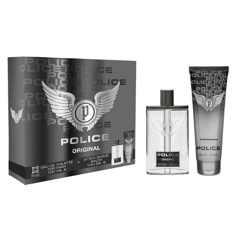 طقم عطر بوليس اوريجينال رجالي (عطر او دي تواليت 100مل + بعد الحلاقة بالم 100مل)