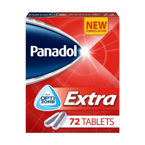 بانادول اكسترا مسكن للالم 72 قرص