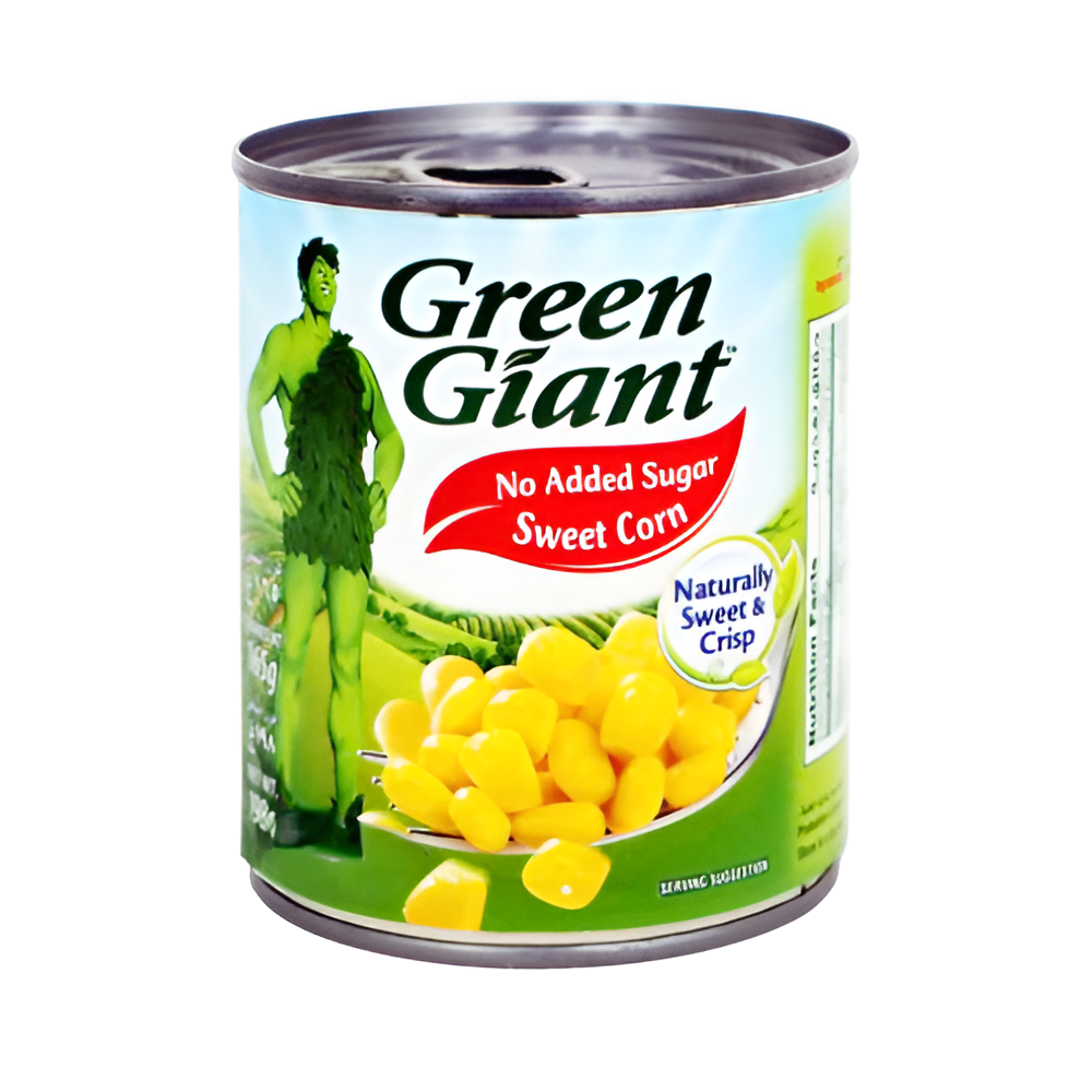 ذرة حلوة بدون سكر مضاف 198جم العملاق الأخضر