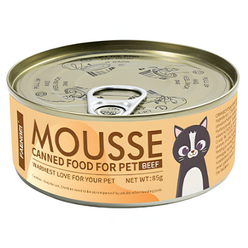 فاينبي طعام موس معلب باللحم البقري للحيوانات الأليفة 85 جرام