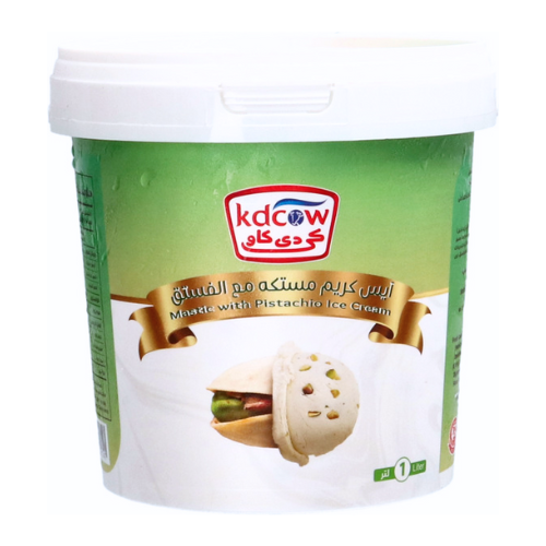 أيس كريم مستكة بالفستق كي دي كاو 1 لتر