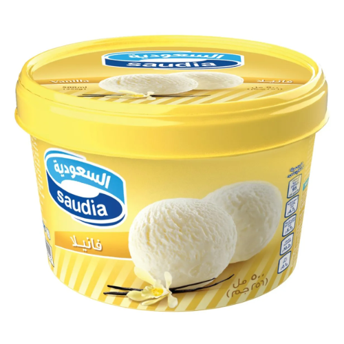 أيس كريم فانيلا السعودية 500 مل
