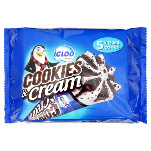 أيس كريم أجلو كوكيز 120 مل 1 باكيت