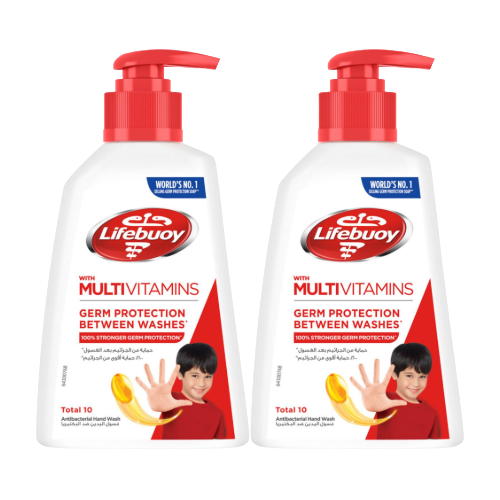 لايف بوي سائل يدين توتال 10 ضد البكتيريا  2 × 200مل