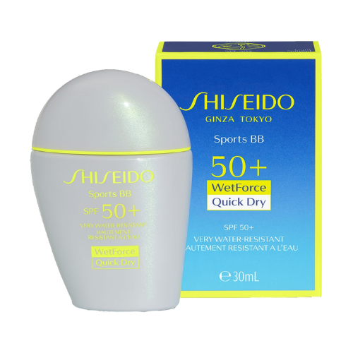 شيسيدو سبورتس بي بي كريم مع حماية 50+ لون ميديوم دارك 30مل