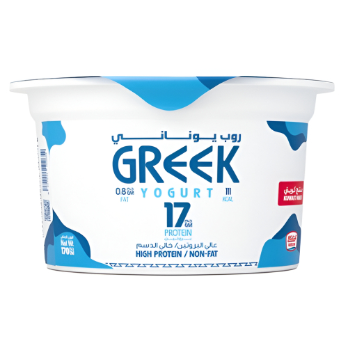 كي دي كاو زبادي يوناني خالي من الدسم 170 جرام