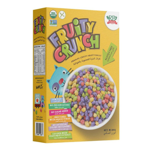 ذرة عضوية بالفواكه 285 جم ار بي كرات