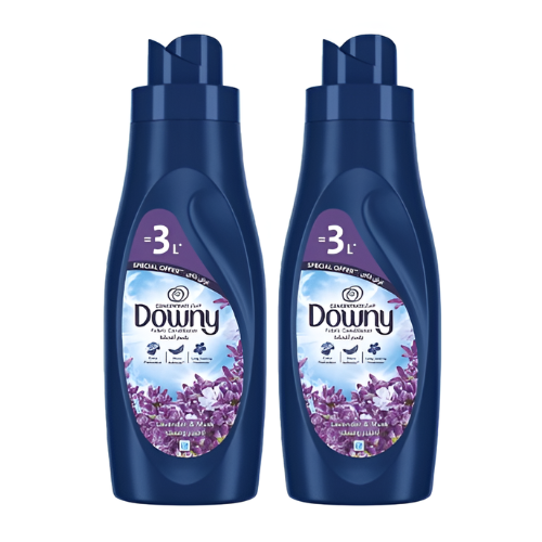 داونى مركز بلسم اقمشة لافندر ومسك 2 × 1 لتر
