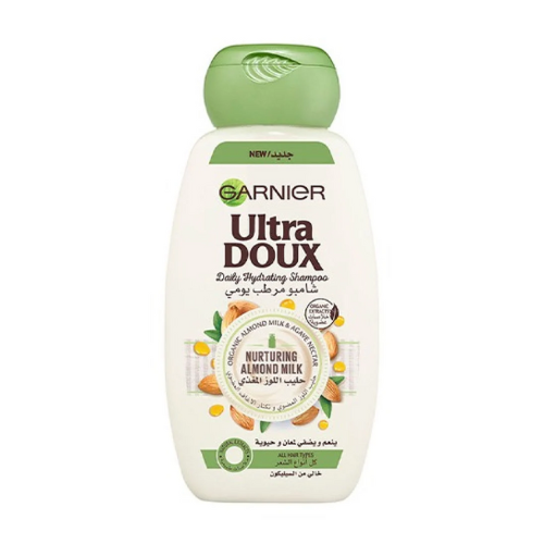 شامبو غارنييه ألترا دوكس يومي مع حليب اللوز المغذي 400مل