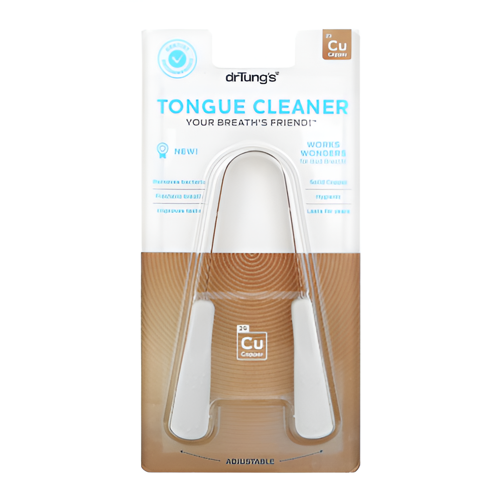 منظف اللسان دكتور تانج مقبض نحاسي