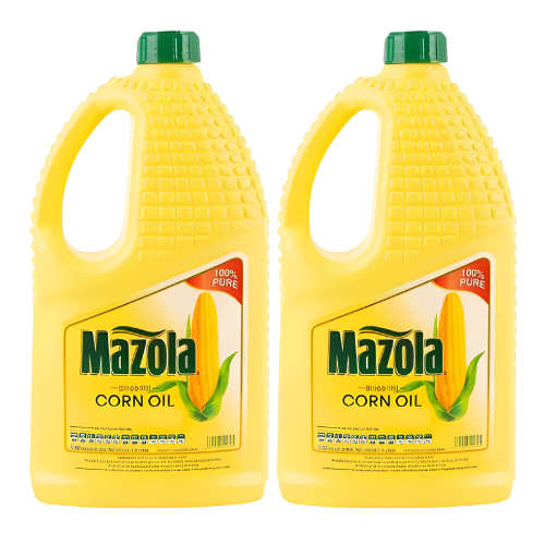 زيت الذرة مازولا 2 × 1.5لتر