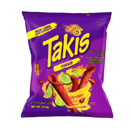تاكيس فويغو رقائق الذرة بالليمون والفلفل 113.4جم