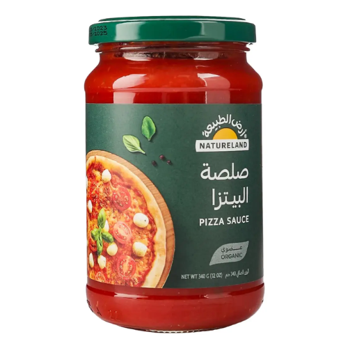 صلصة البيتزا ارض الطبيعة 340جم