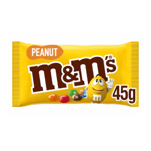 شوكولاتة بفول سوداني 45جم ام اند ام