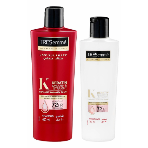 شامبو كيراتين 400مل + بلسم تريزمي 180مل
