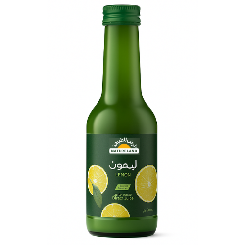 عصير الليمون ارض الطبيعة 200مل