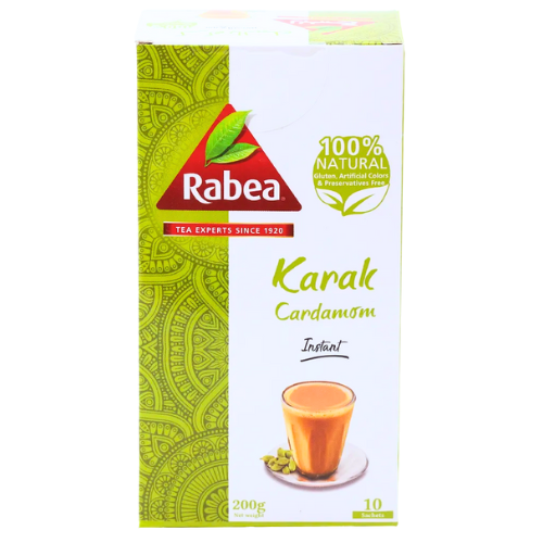 شاي ربيع كرك بالهيل 200جم (10 أظرف)