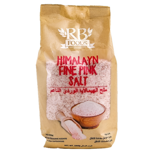 ملح همالايا وردي ناعم ار بي فودز 1000 جم