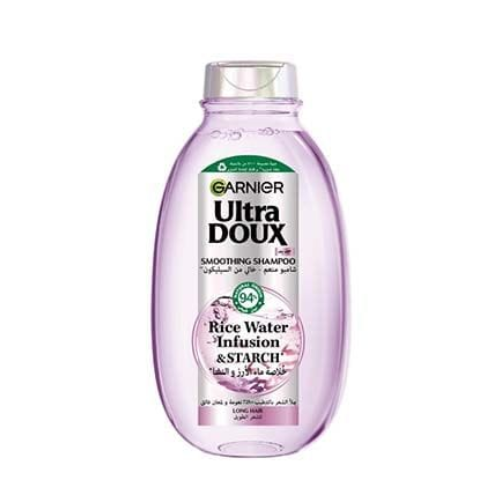 شامبو لتنعيم ماء  غارنييه ألترا الأرز والنشا 400 مل
