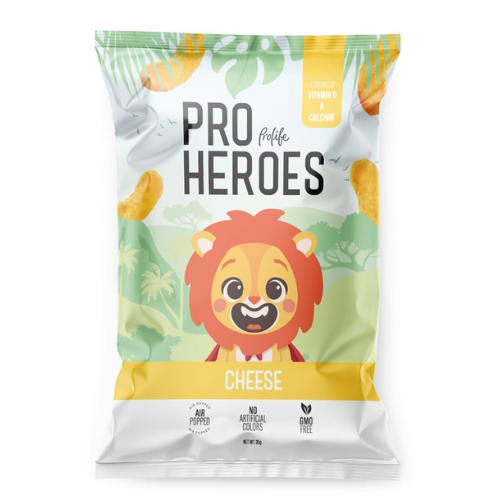 برو برولايف هيروز ذرة منفوخة نكهة الجبنة 35 غ