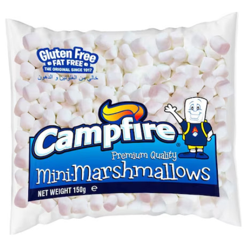 مارشميلو كامبفاير صغير أبيض 150 جرام
