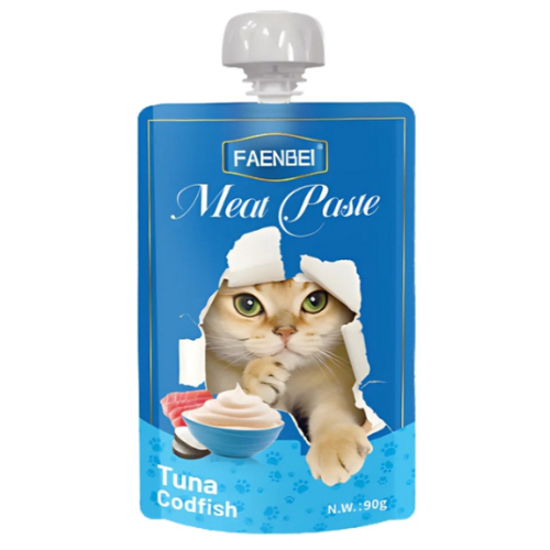 معجون لحم فاينبي للتونا وسمك القد 90 جرام