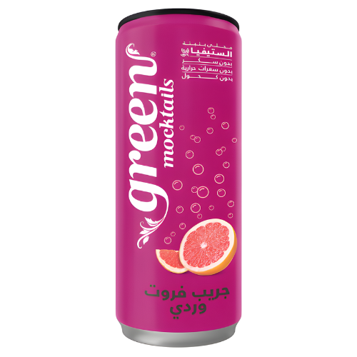 مشروب غازي جرين كولا موكتيل جريب فروت 330مل