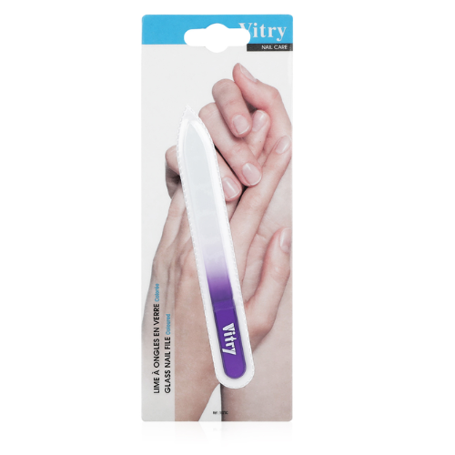 فيتري مبرد اظافر زجاجي - موف