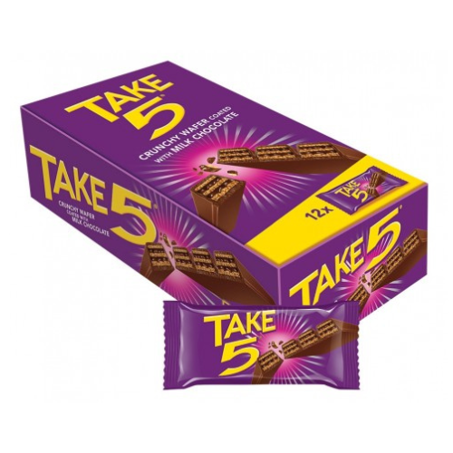 شوكولاته تيك فايف 4 أصبع 12 × 25 جم