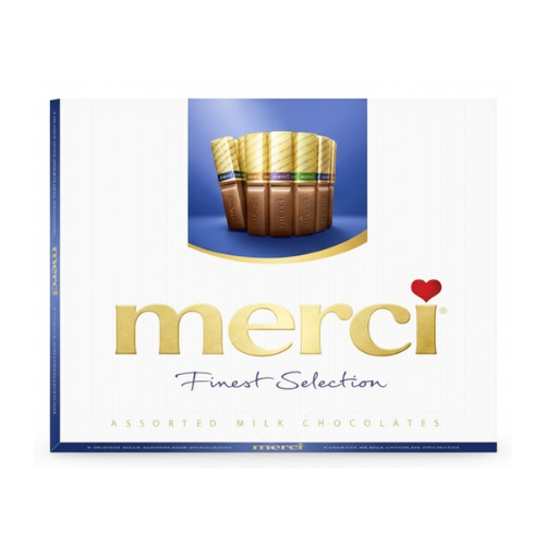 ميرسي شوكولاته 4 أصناف مميزة الشوكولاتة 250 جم
