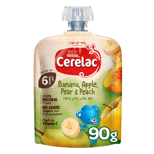 سيريلاك بوريه موز تفاح اجاص برتقال 90جم