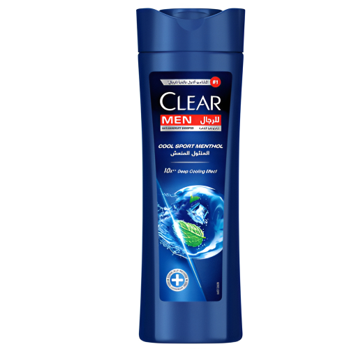 شامبو كلير للرجال ضد القشرة بالمنثول انتعاش رياضي 400 مل