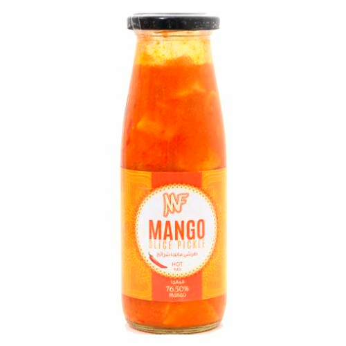 طرشي مانجا حار شرائح 450حم ام اف