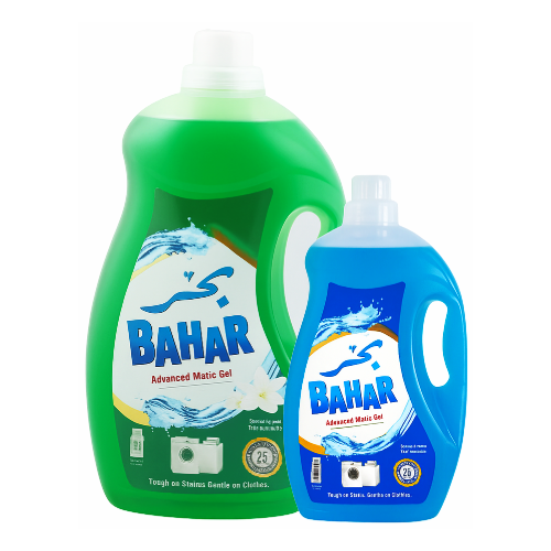 بحر جل اوتوماتيك زهور اخضر 3 لتر + ازرق 500 مل