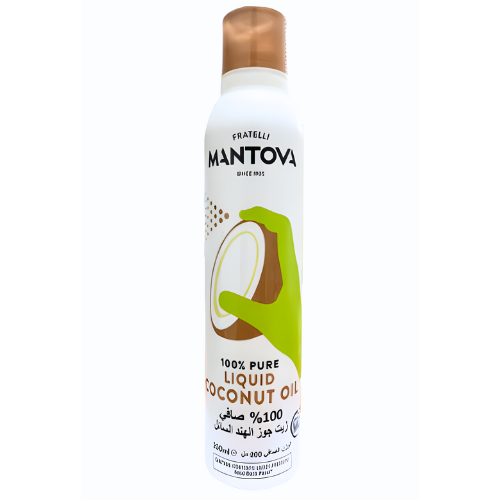 زيت جوز الهند سائل بخاخ مانتوفا 200 مل