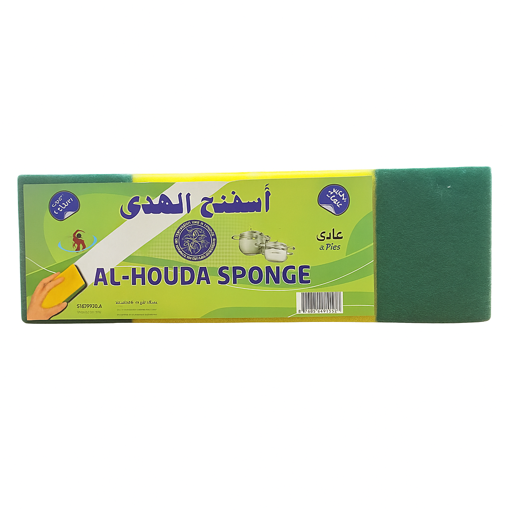 أسفنج عادي الهدى 4 حبة