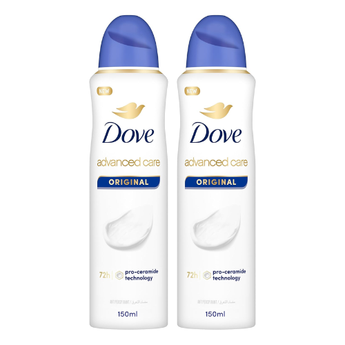 مزيل عرق بخاخ ايرو الاصلي دوف 2 × 150 مل