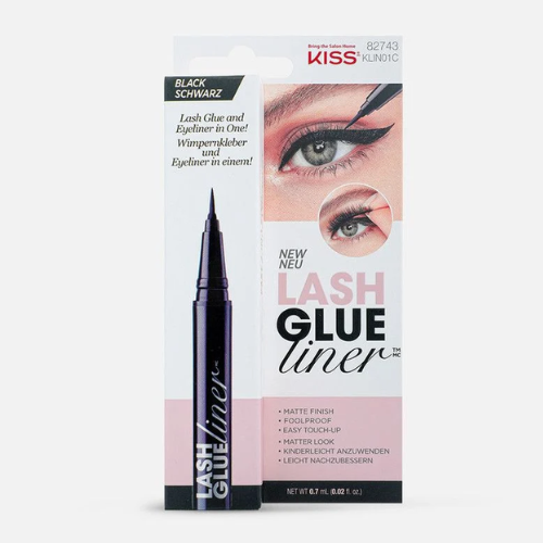 Kiss صمغ للرموش أسود