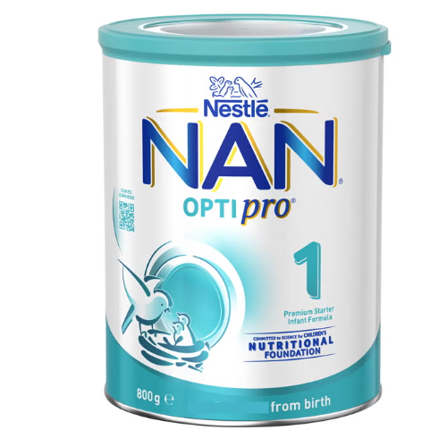 حليب اطفال نان رقم 1 اوبتي برو من الولادة حتى 6 اشهر 800 جم