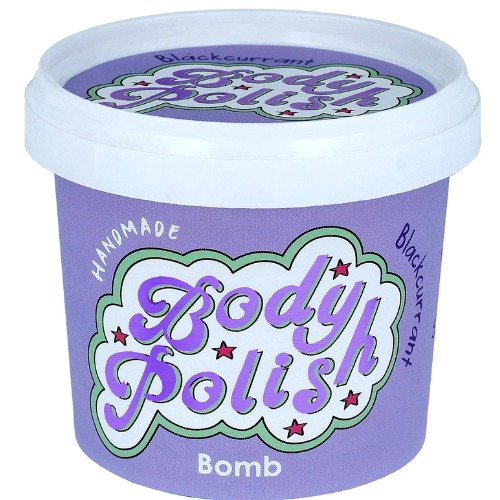 375g blackcurrant بومب كوزمتكس سنفرة للجسم بنكهة