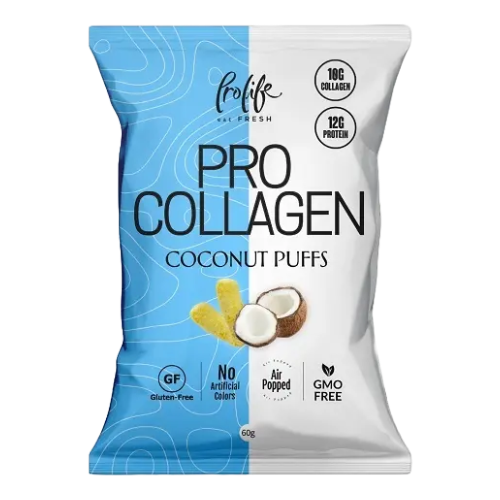 ذرة منفوخة جوز هند 60جم برولايف