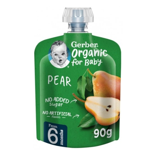 غذاء اطفال اجاص عضوي جربر 90 جم