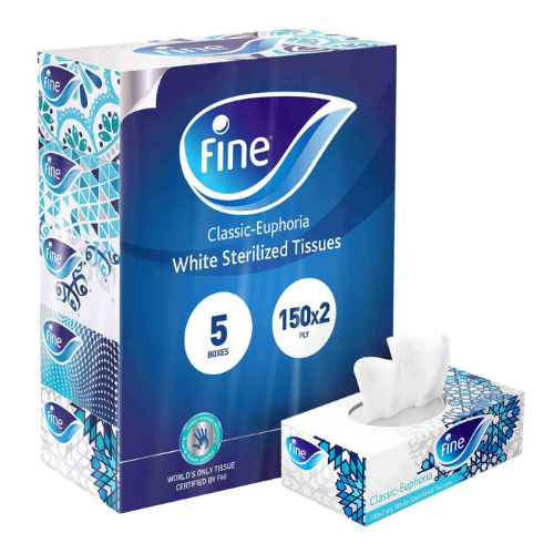 محارم وجه ستيربرو فاين 5 × 150 ورقة