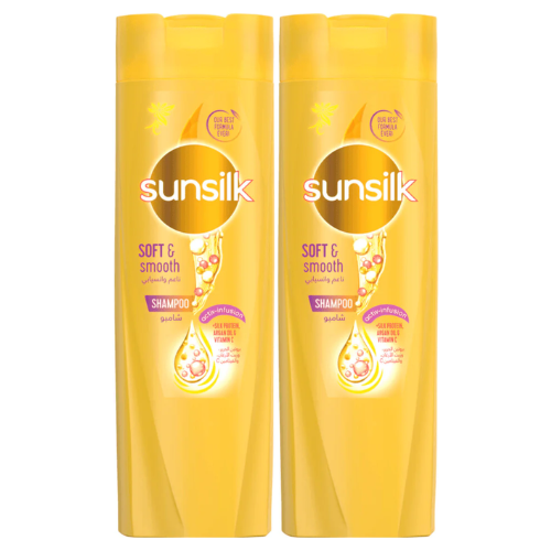 شامبو صانسيلك زيت الارجان 2 × 400 مل