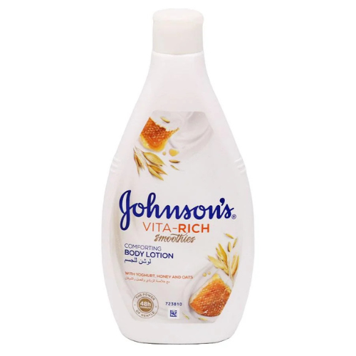 لوشن للجسم اللبن والعسل والشوفان جونسون 400جم